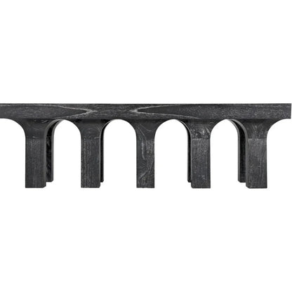 Santos Coffee Table, Cinder Black - LOOMLAN - Noir - Coffee Tables