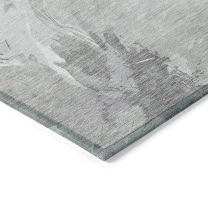 Saphirae Ivory Washable Indoor - Outdoor Rug - LOOMLAN - LOOMLAN Rugs - Outdoor Rugs