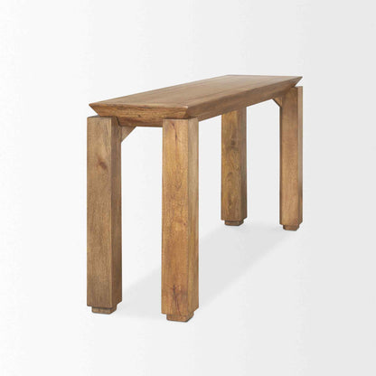 Sapphira Wooden Brown Console Table