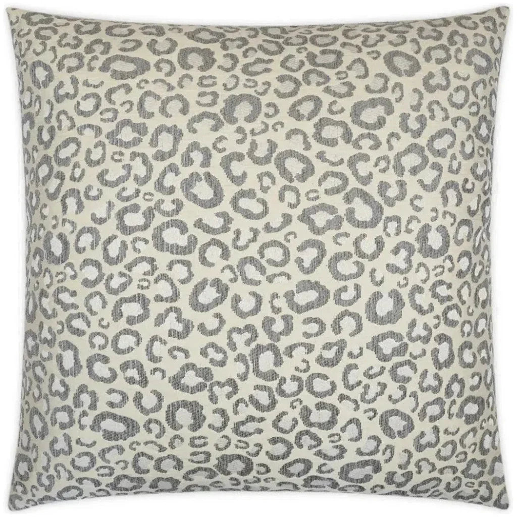 Sarafina Silver Animal Grey Large Throw Pillow Insert - LOOMLAN - D.V. Kap - Throw Pillows
