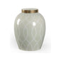 Sarah Ginger Gold Patterned Jar - LOOMLAN - Chelsea House - Vases & Jars