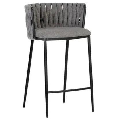 Sarai Fabric Counter Stool - LOOMLAN - SUNPAN - Counter Stools