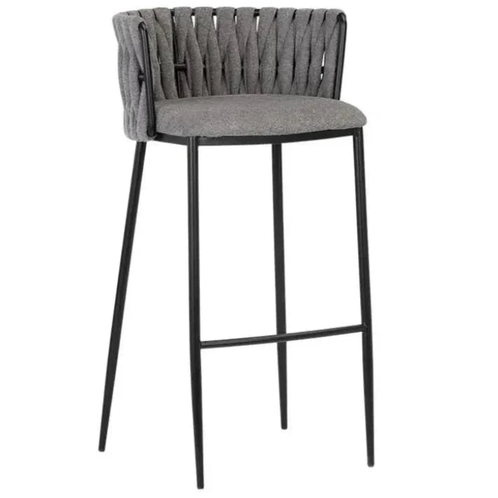 Sarai Fabric Barstool - LOOMLAN - SUNPAN - Bar Stools