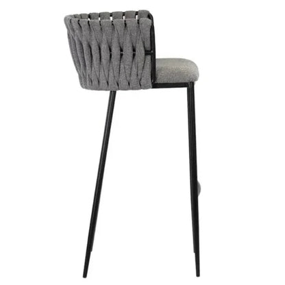 Sarai Fabric Barstool - LOOMLAN - SUNPAN - Bar Stools