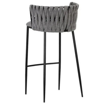 Sarai Fabric Barstool - LOOMLAN - SUNPAN - Bar Stools