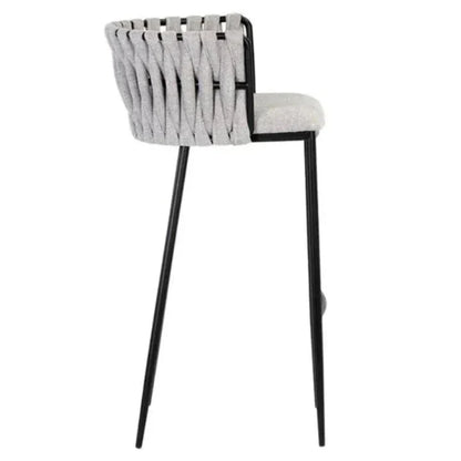 Sarai Fabric Barstool - LOOMLAN - SUNPAN - Bar Stools