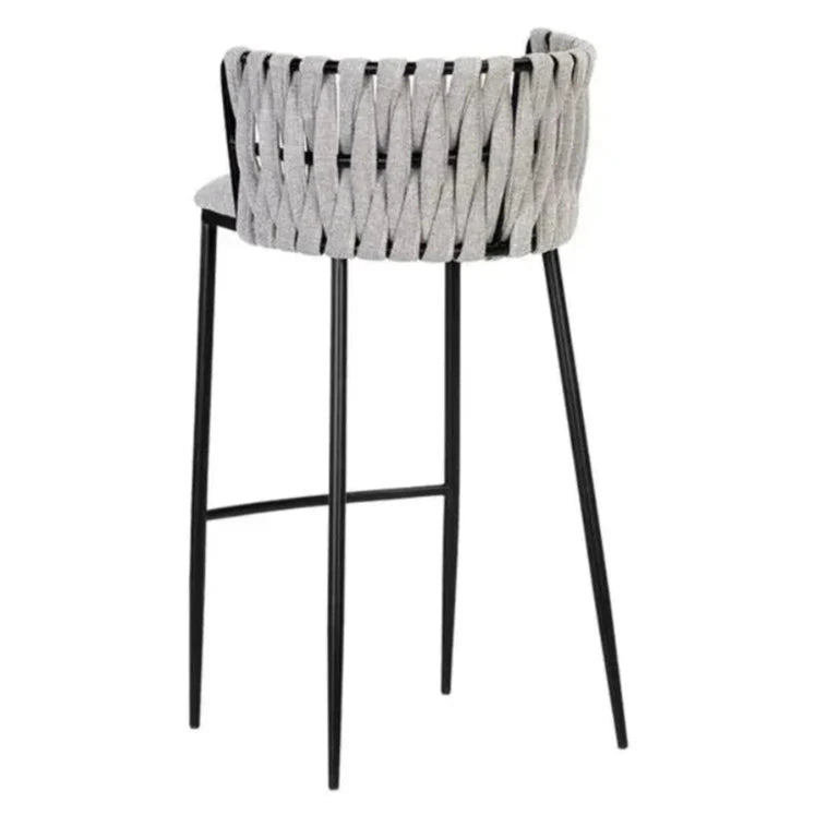 Sarai Fabric Barstool - LOOMLAN - SUNPAN - Bar Stools