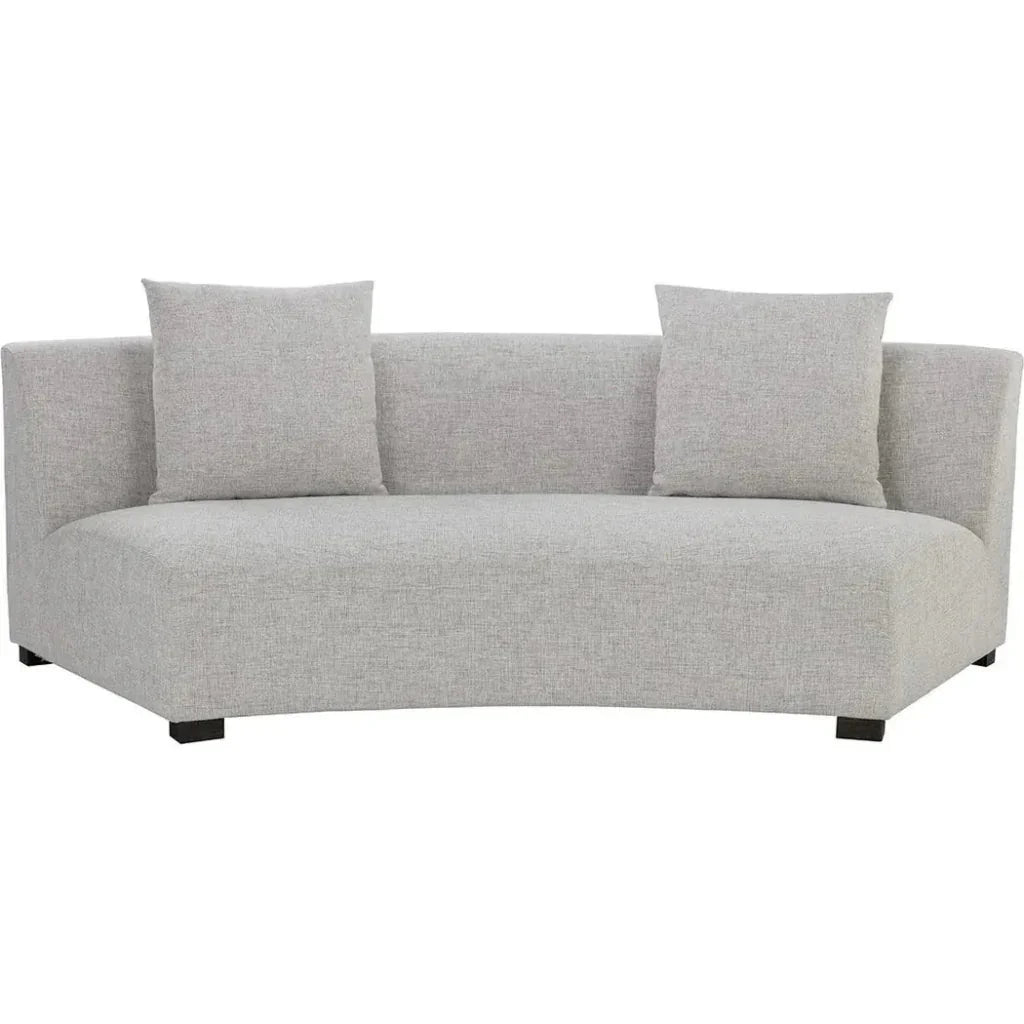 Sarasota Modular Sofa Rhapsody Greige Throw Pillows-Modular Sofas-SUNPAN-LOOMLAN