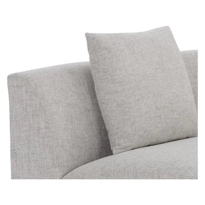 Sarasota Modular Sofa Rhapsody Greige Throw Pillows-Modular Sofas-SUNPAN-LOOMLAN