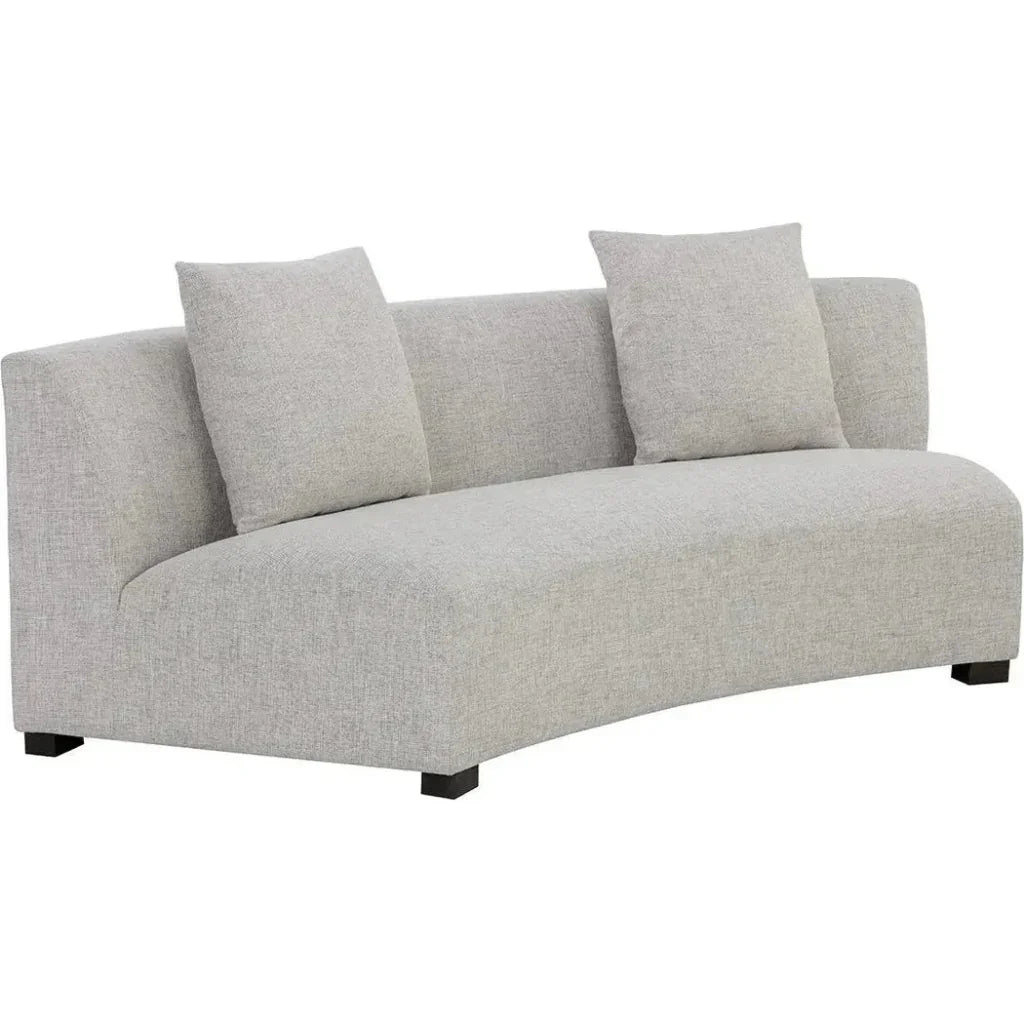 Sarasota Modular Sofa Rhapsody Greige Throw Pillows-Modular Sofas-SUNPAN-LOOMLAN