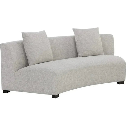 Sarasota Modular Sofa Rhapsody Greige Throw Pillows-Modular Sofas-SUNPAN-LOOMLAN