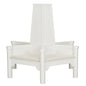 Saratoga High Central Pillar White Settee - LOOMLAN - Chelsea House - Bedroom Benches