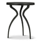Sarp Aluminum Round End Table - LOOMLAN - Urbia - Side Tables