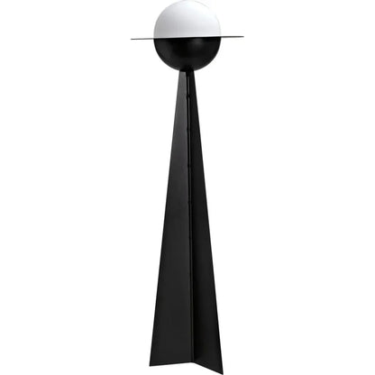 Saturn Floor Lamp-Floor Lamps-Noir-LOOMLAN