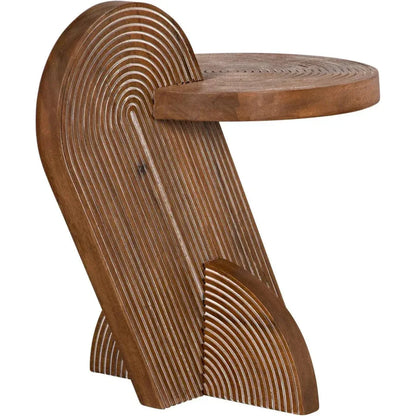 Saturn Side Table, Dark Walnut - LOOMLAN - Noir - Side Tables