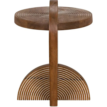 Saturn Side Table, Dark Walnut - LOOMLAN - Noir - Side Tables