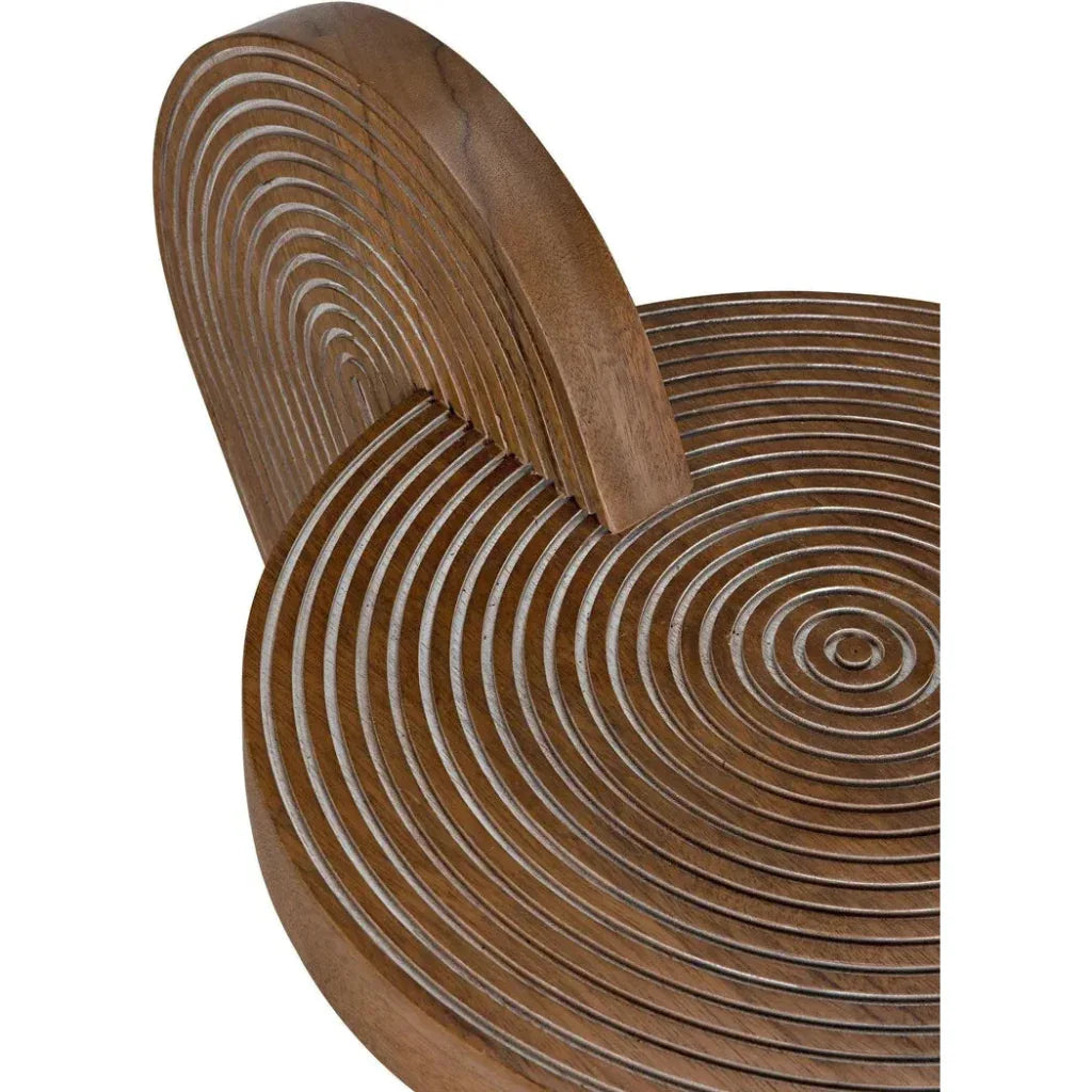 Saturn Side Table, Dark Walnut - LOOMLAN - Noir - Side Tables