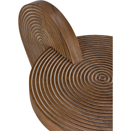 Saturn Side Table, Dark Walnut - LOOMLAN - Noir - Side Tables