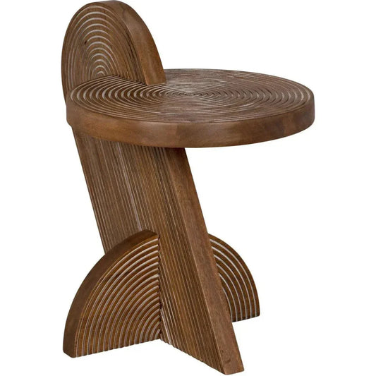 Saturn Side Table, Dark Walnut - LOOMLAN - Noir - Side Tables