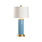 Savannah Cylinder Design Glass Table Lamp - LOOMLAN - Wildwood - Table Lamps