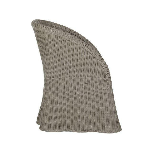 Savannah Gray Wash Wicker Made Tub Chair - LOOMLAN - Wildwood - Club Chairs