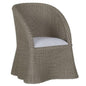 Savannah Gray Wash Wicker Made Tub Chair - LOOMLAN - Wildwood - Club Chairs
