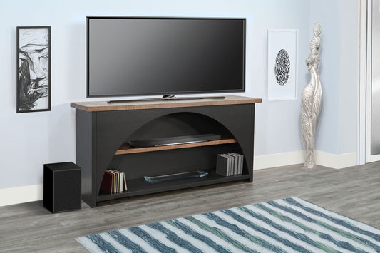 Savannah Rectangular Black Console Table