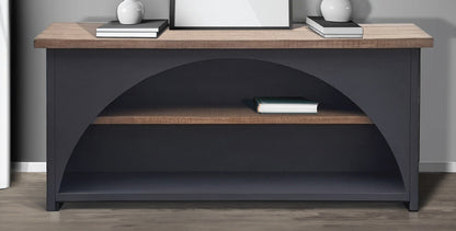 Savannah Rectangular Black Console Table