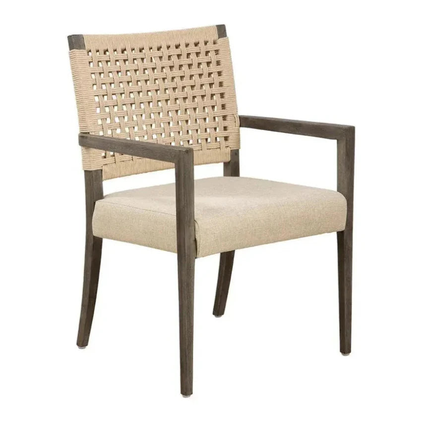 Savannah Rope Arm Chair - LOOMLAN - Furniture Classics - Accent Chairs