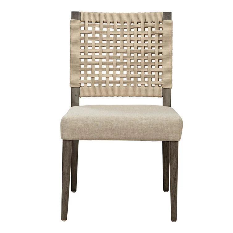 Savannah Rope Armless Side Chair - LOOMLAN - Furniture Classics - Accent Chairs