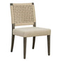 Savannah Rope Armless Side Chair - LOOMLAN - Furniture Classics - Accent Chairs