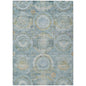 Savarna Blue Washable Indoor - Outdoor Rug - LOOMLAN - LOOMLAN Rugs - Outdoor Rugs