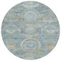 Savarna Blue Washable Indoor - Outdoor Rug - LOOMLAN - LOOMLAN Rugs - Outdoor Rugs