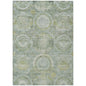 Savarna Green Washable Indoor - Outdoor Rug - LOOMLAN - LOOMLAN Rugs - Outdoor Rugs