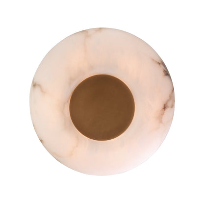 Savino Veined Alabaster Cream Pendant