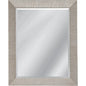 Saydona Wood & Resin Brown Vertical Wall Mirror - LOOMLAN - Bassett Mirror - Wall Mirrors