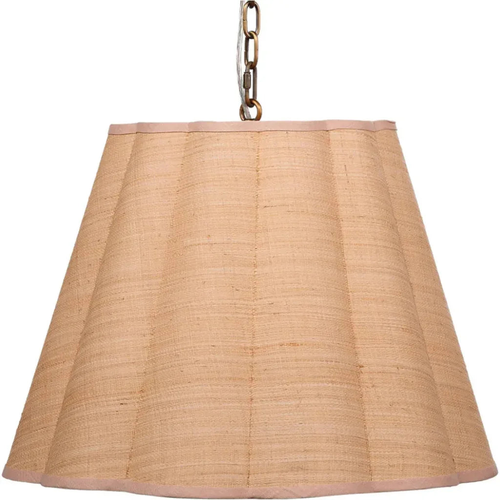 Scalloped 1 - Light Hanging Pendant - LOOMLAN - Jamie Young - Pendants