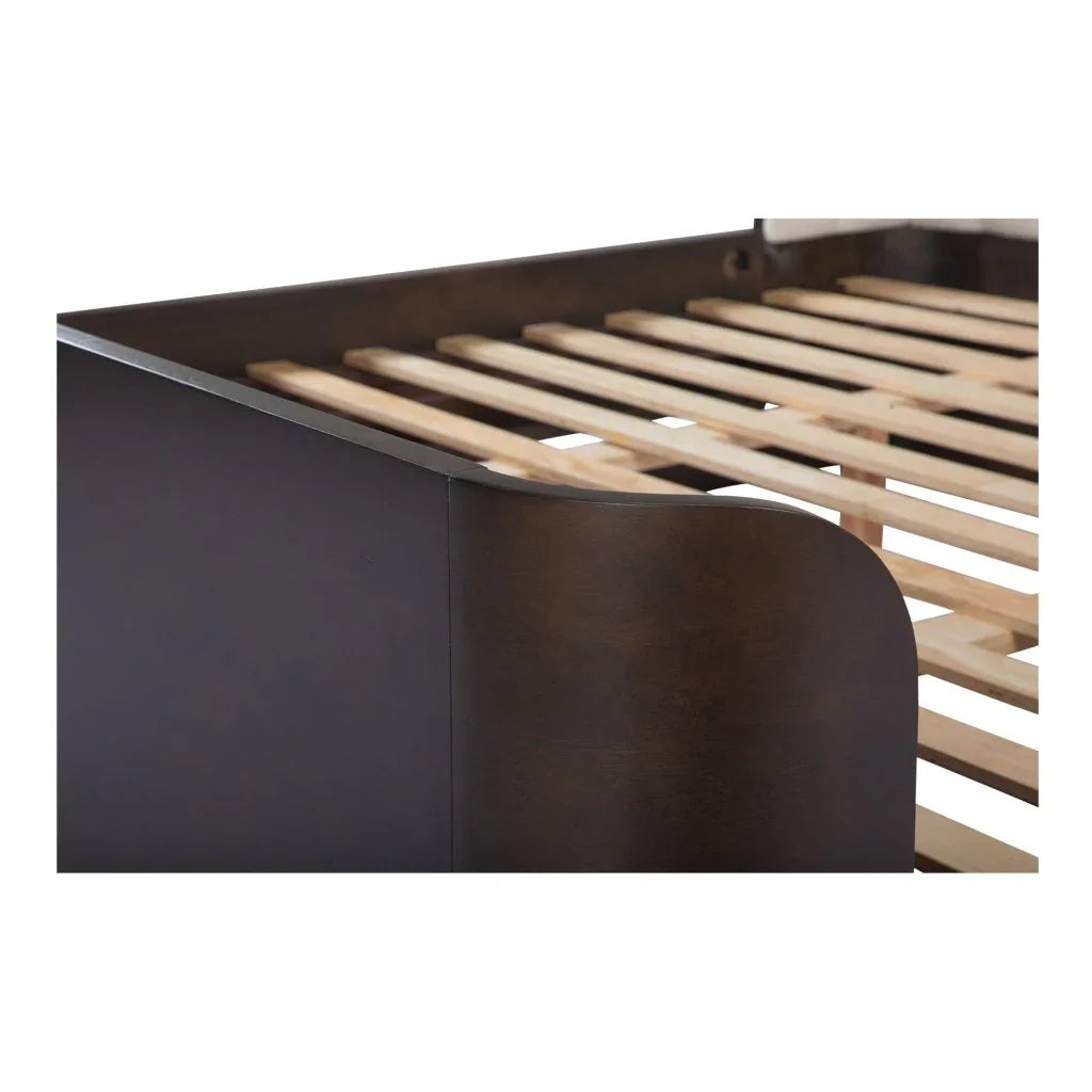 Scarlette Sleigh Design Queen Bed - LOOMLAN - Moe's Home - Beds