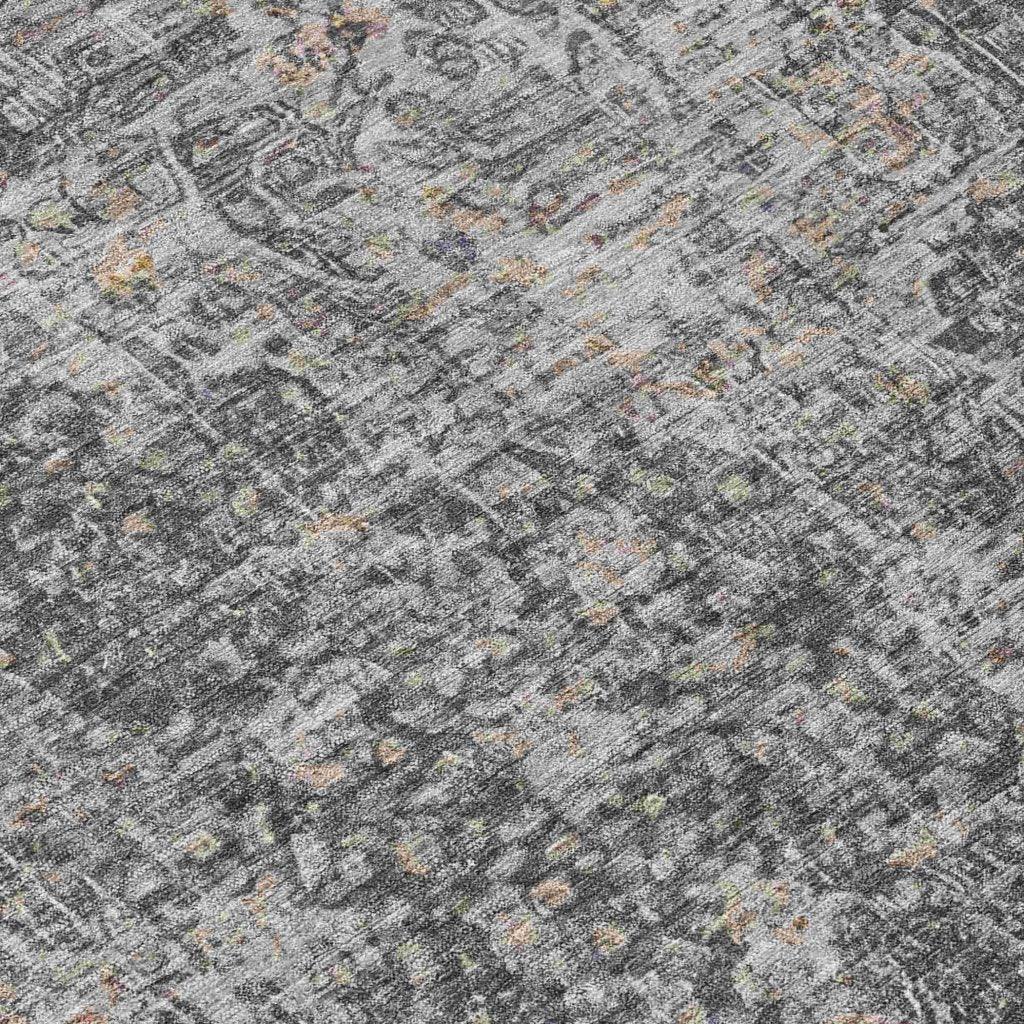 Scarlune Gray Washable Indoor - Outdoor Rug - LOOMLAN - LOOMLAN Rugs - Outdoor Rugs