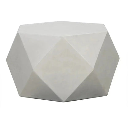 Scarpa Fiber Cement Geometric Side Table - LOOMLAN - Noir - Side Tables