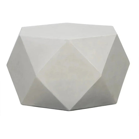 Scarpa Fiber Cement Geometric Side Table - LOOMLAN - Noir - Side Tables