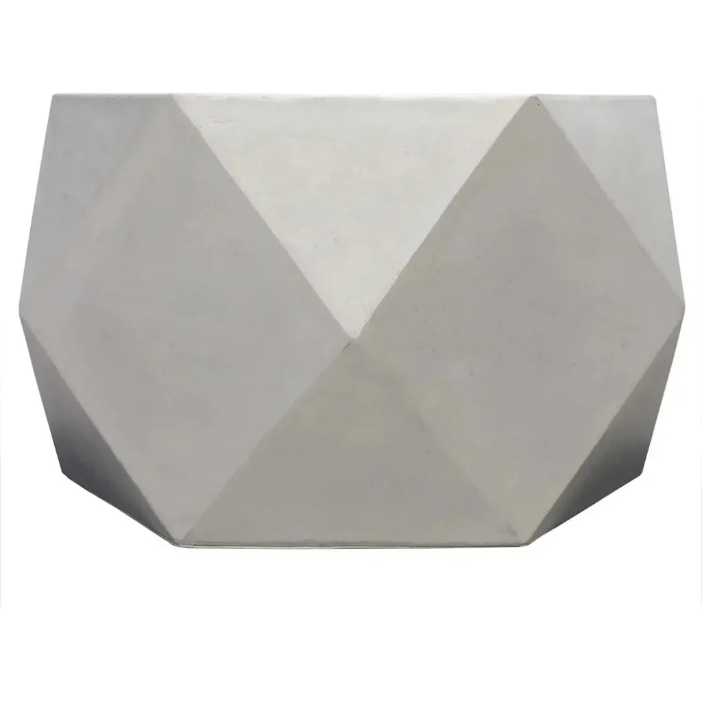 Scarpa Fiber Cement Geometric Side Table - LOOMLAN - Noir - Side Tables