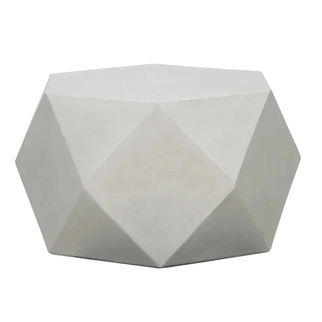 Scarpa Fiber Cement Geometric Side Table - LOOMLAN - Noir - Side Tables