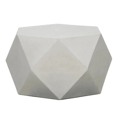 Scarpa Fiber Cement Geometric Side Table - LOOMLAN - Noir - Side Tables