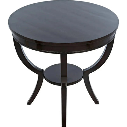 Scheffield Round Wood End Table