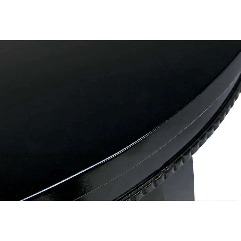 Scheffield Round Wood End Table