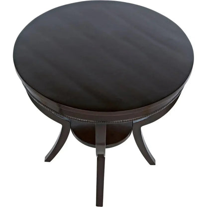 Scheffield Round Wood End Table