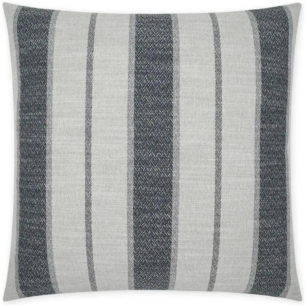 Sconset Stormy Grey Throw Pillow With Insert - LOOMLAN - D.V. Kap - Throw Pillows