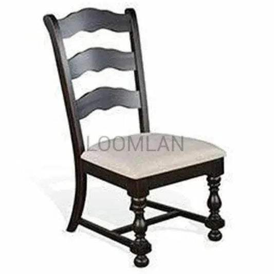Scottsdale Ladderback Chair Cushion Seat Set - LOOMLAN - Sunny D - Dining Chairs