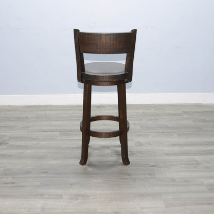 Scottsdale Leather Swivel Barstool 2PC